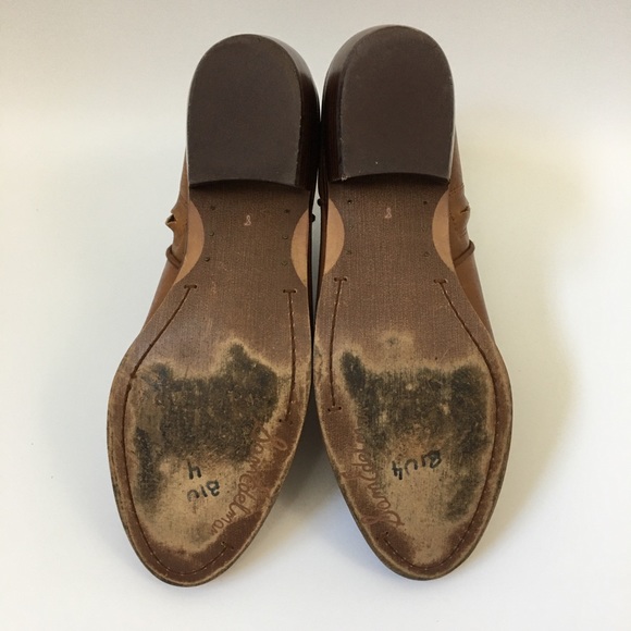 Sam Edelman Brown Leather Ankle Boots Size 8 - Picture 11 of 11